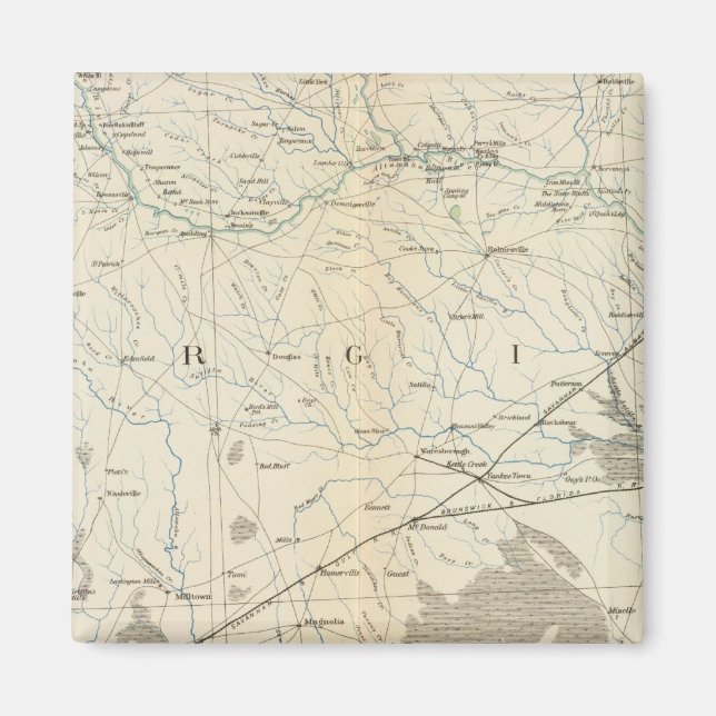 Imán Mapa general X (Frente)