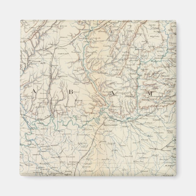 Imán Mapa general XIII (Frente)