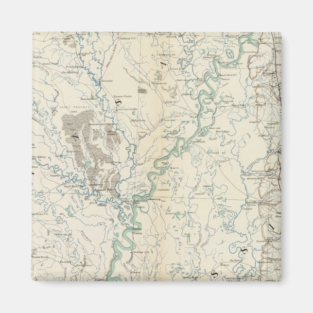Imán Mapa general XIX (Frente)