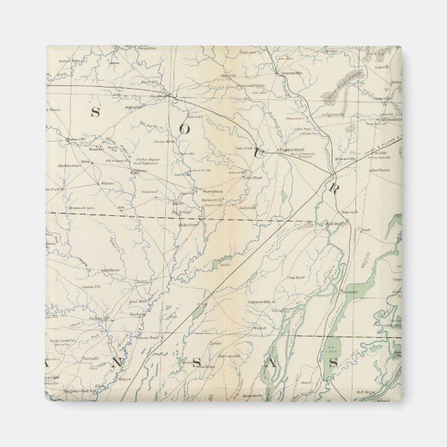 Imán Mapa general XVIII (Frente)