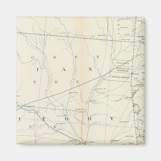 Imán Mapa general XXV (Frente)