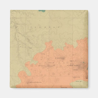 Imán Mapa Geológico De La Meseta De Colorado