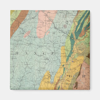 Imán Mapa geológico de New Hampshire 2