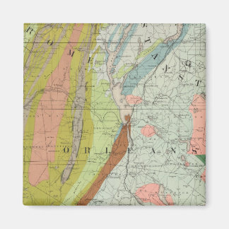 Imán Mapa geológico de New Hampshire 3