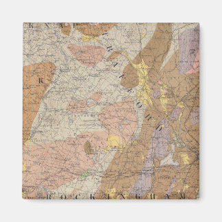 Imán Mapa geológico de New Hampshire 4