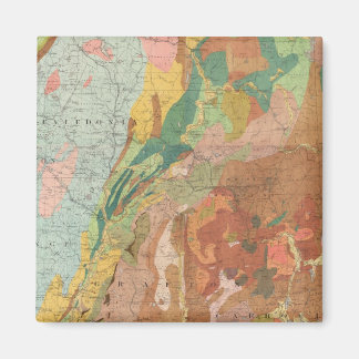 Imán Mapa geológico de Nuevo Hampshire