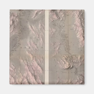 Imán Mapa geológico Río Colorado del Oeste