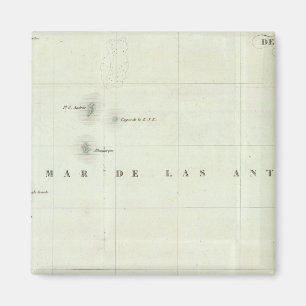 Imán Mapa grabado de Panamá