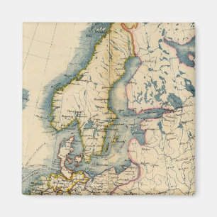 Imán Mapa industrial comercial de Europa