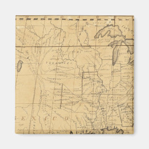 Imán Mapa infantil de Estados Unidos