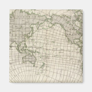 Imán Mapa magnético del mundo