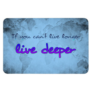 Imán Mapa mundial con cita