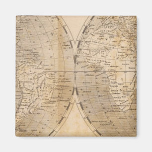 Imán Mapa Mundial de Arrowsmith