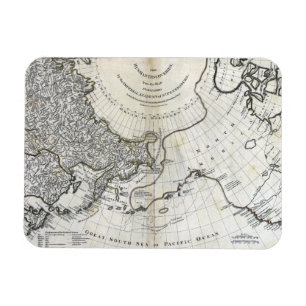 IMÁN MAPA: NORTH PACIFIC
