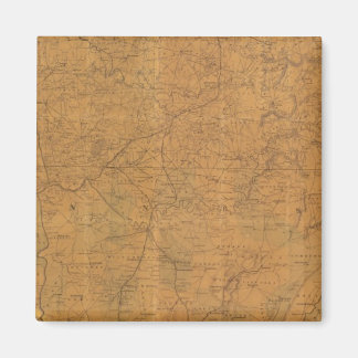 Imán Mapa oficial de Lloyd del estado de Tennessee