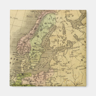 Imán Mapa Olney de Europa