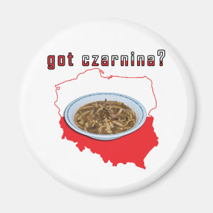 Imán Mapa polaco de Czarnina