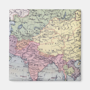 Imán Mapa político el   Asia