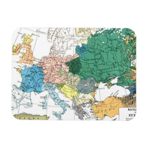 Imán Mapa racial de Europa