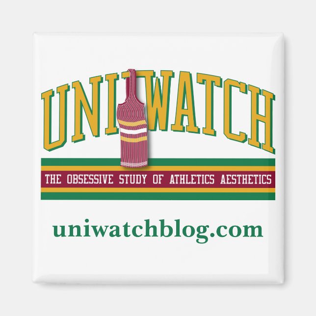 Imán Mapa Uni Watch (Frente)