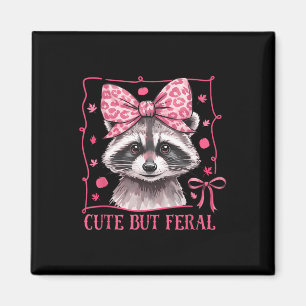 Imán Mapache Lindo Pero Feral Niño Divertidos Regalos D