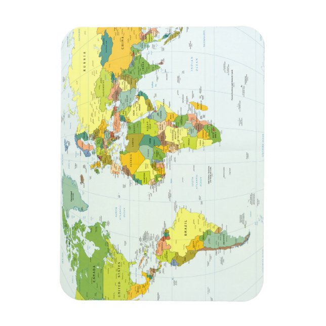 Imán mapamundi+mapa+globo+país+atlas (Vertical)