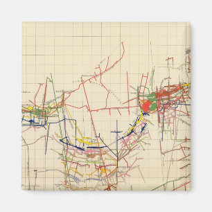 Imán Mapas de minas de comarca número IV