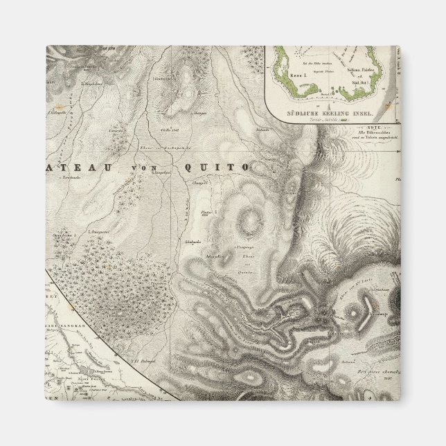 Imán Mapas geológicos diversos (Frente)