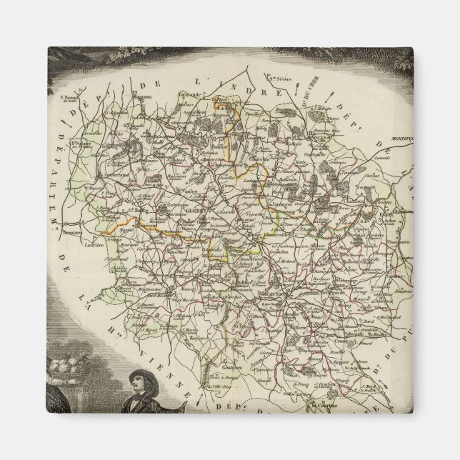 Imán Mapas huecos (Frente)