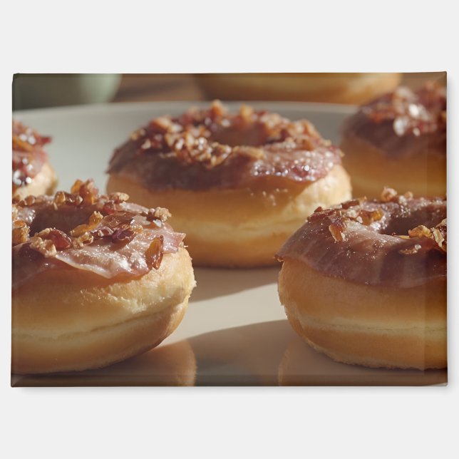 Imán Maple Bacon Donuts (Anverso)