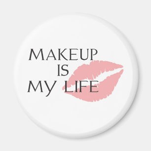 Imán maquillaje es mi beso en la vida