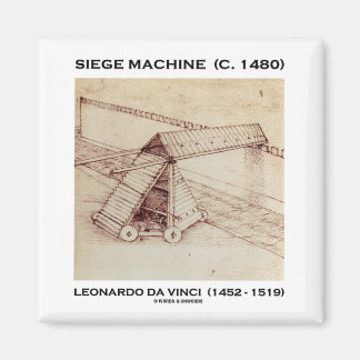 Imán Máquina de asedio (C. 1480) Leonardo da Vinci