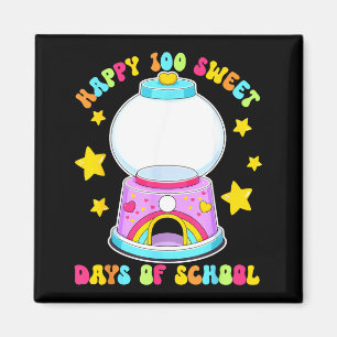 Imán Máquina de chicles vacía divertida de 100 días de 