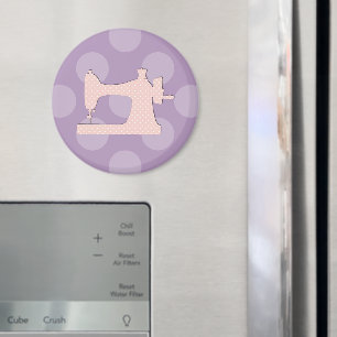 Imán Máquina de coser, aguja, puntas de polka