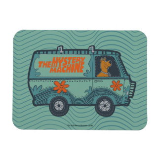 Imán Máquina de misterio paisamente Scooby-Doo Driing