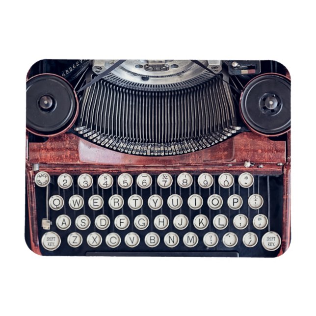 Imán Máquina de vintage (Horizontal)