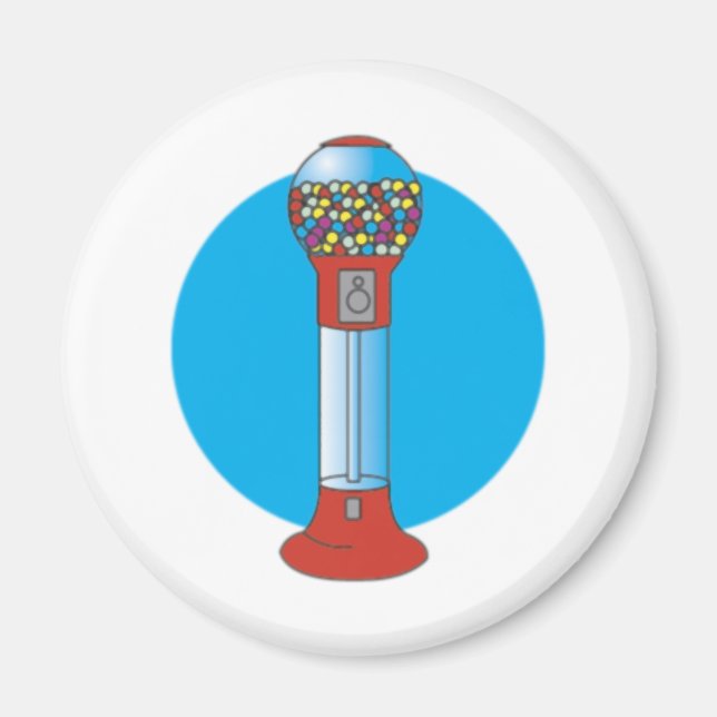 Imán Máquina Gumball (Frente)