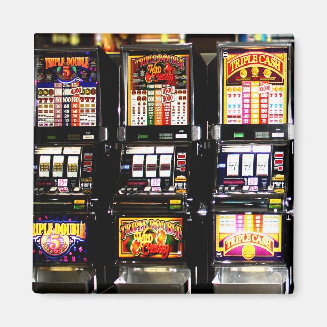 Imán Máquinas Dream - Máquinas Tragamonedas Lucky (Frente)