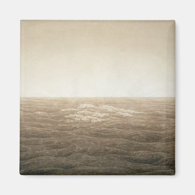 Imán Mar al amanecer, 1828 (Frente)