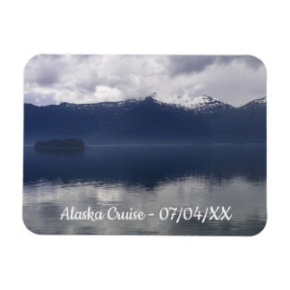 Imán Mar de Alaska en tonos azules