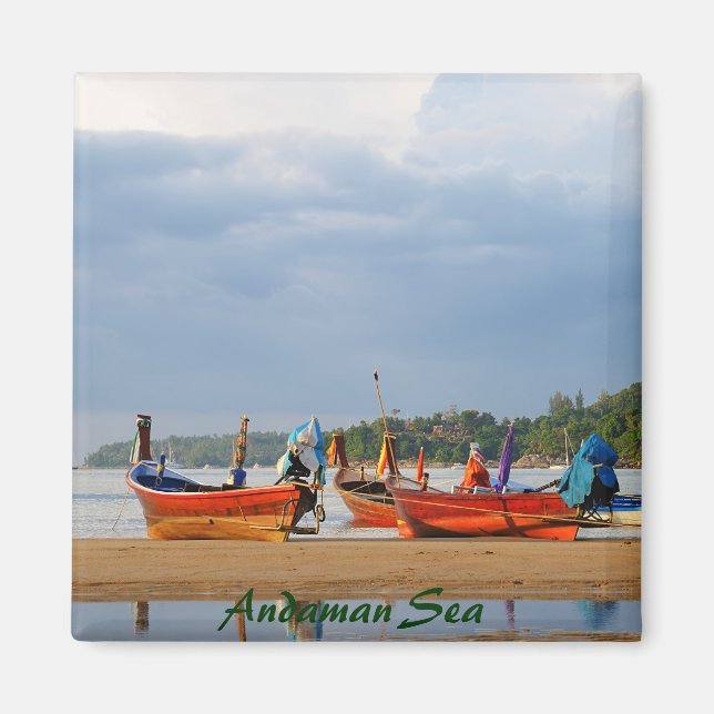 Imán Mar de Andamán viajes a Tailandia (Frente)