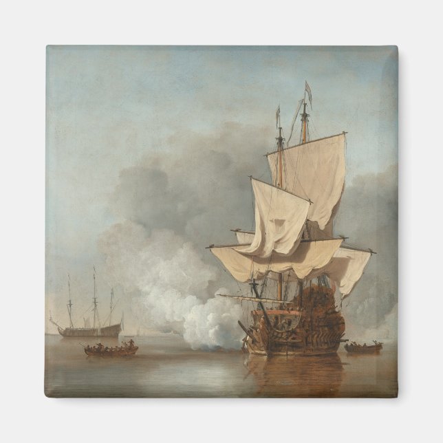 Imán Mar de arte fino magnético (Frente)