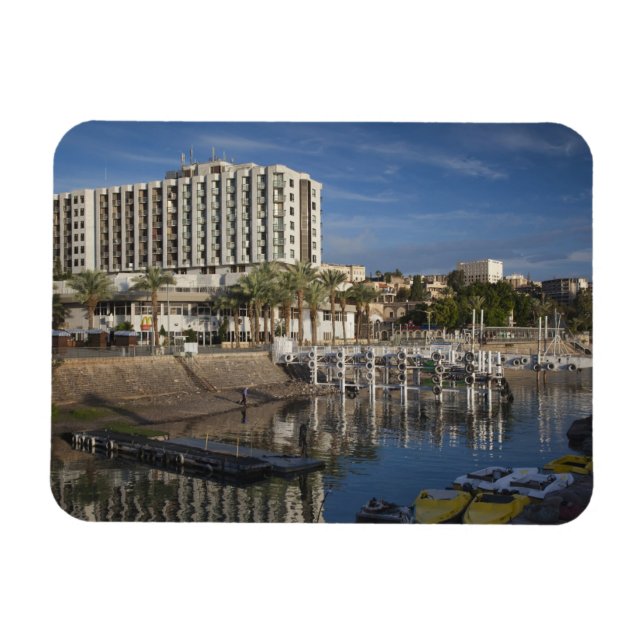 Imán Mar de Galilea-Lago Tiberias frente al mar, amanec (Horizontal)