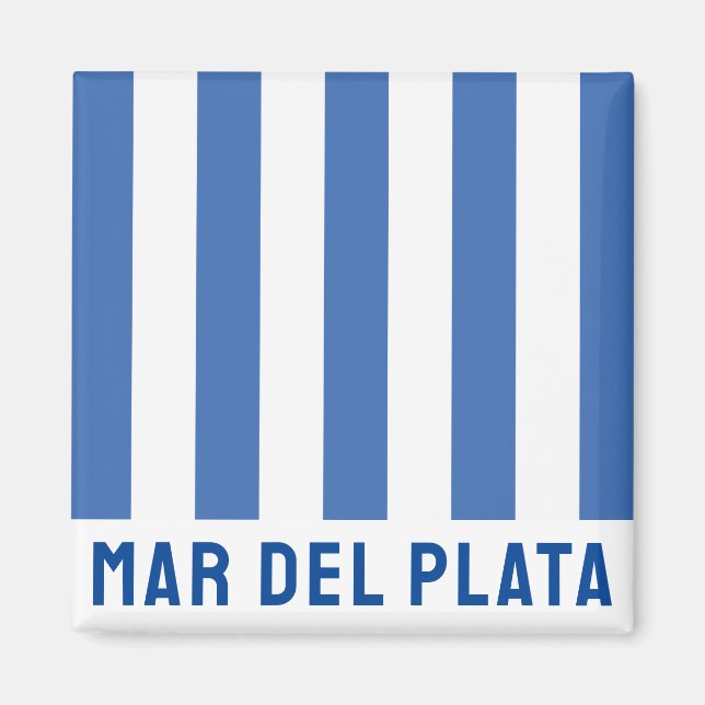 Imán Mar del Plata (Bandera), Argentina (Frente)