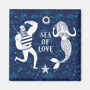 Imán Mar del poster del amor