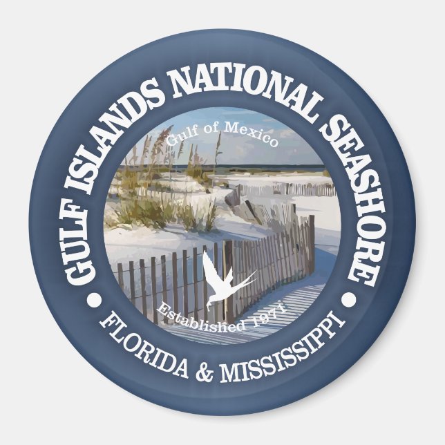 Imán Mar Nacional de las Islas del Golfo (Frente)