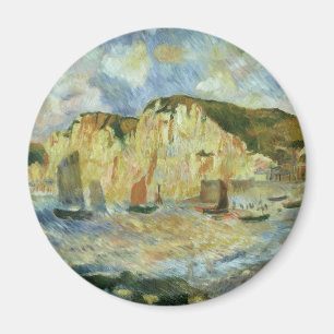 Imán Mar y acantilados por Pierre Renoir, Bella Artes d
