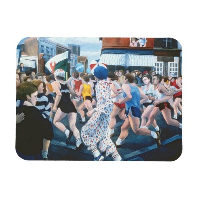 Imán Maratón de Londres de 1996 (Horizontal)