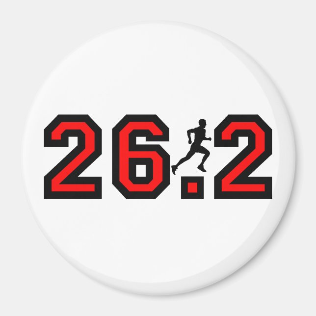 Imán maratón Guay 26.2 (Frente)