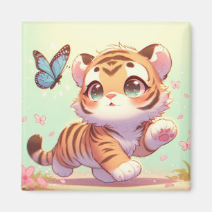 Imán Maravilla en los ojos de un gatito